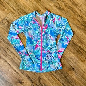 Lilly Pulitzer UPF 50 Sunny Rash Guard